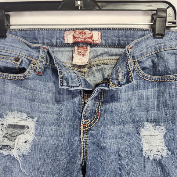 Goodtime Denim Distressed Size 13. - Picture 2 of 10